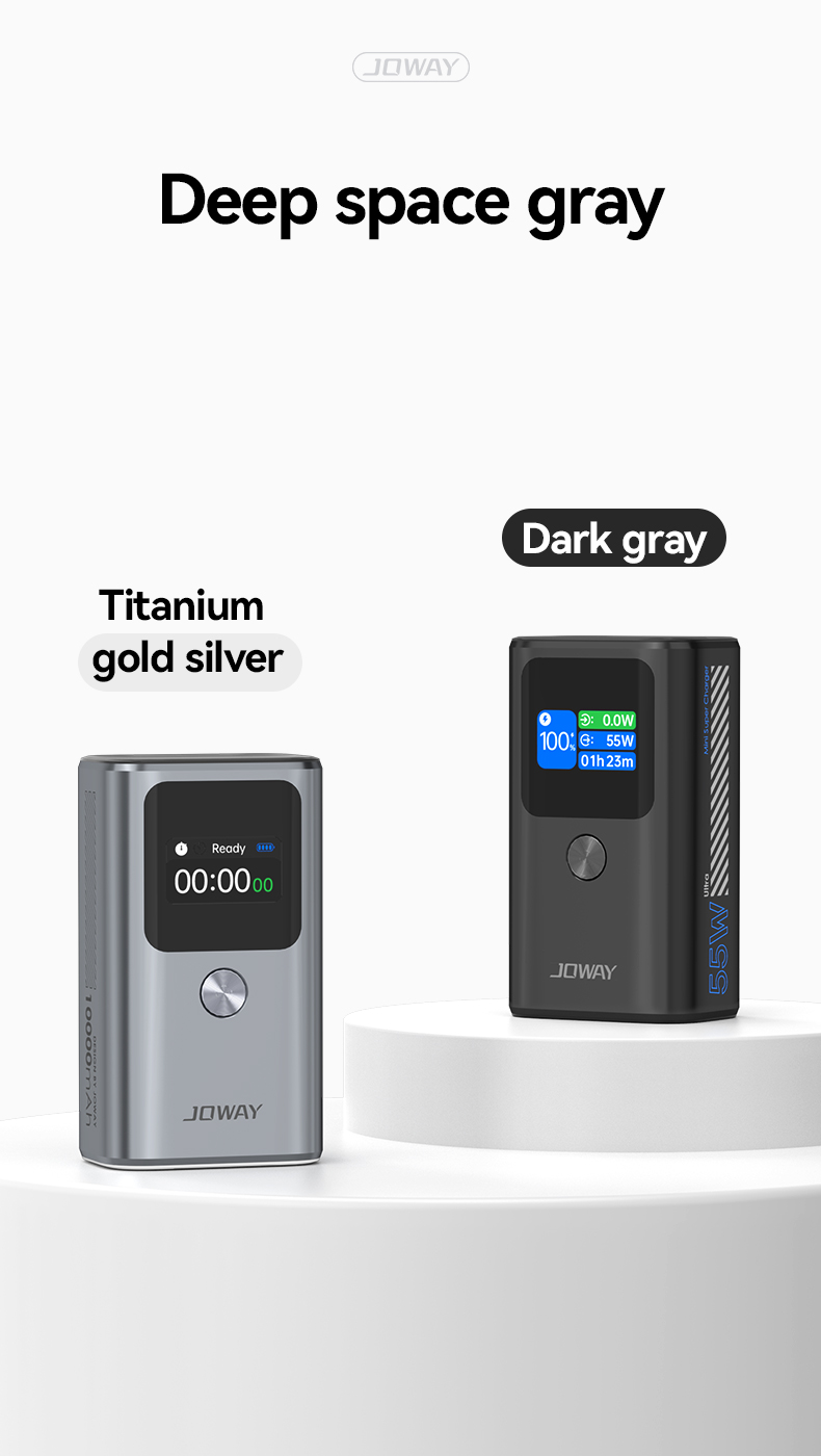 color: dark gray, titanium gold silver