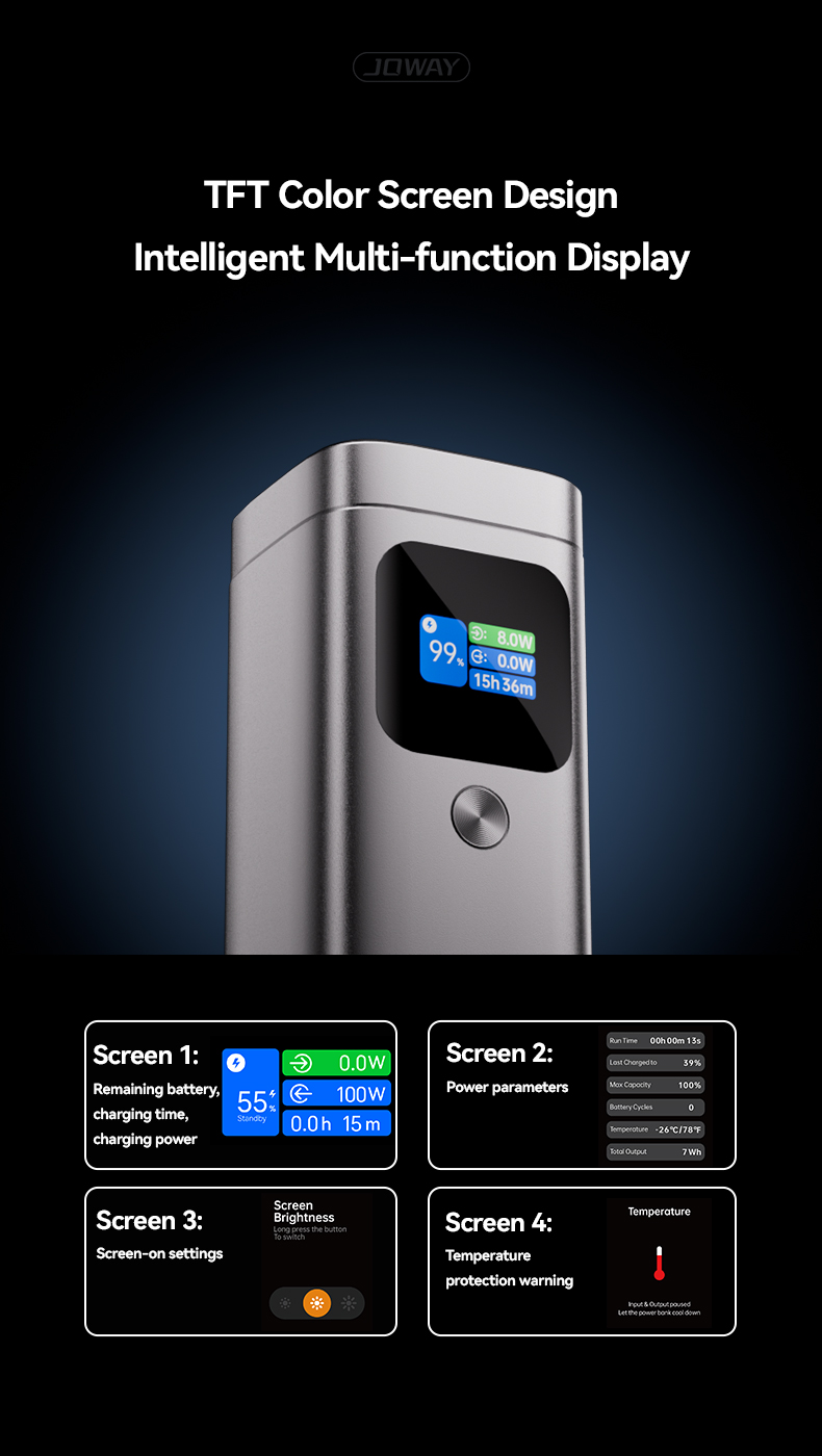 TFT Color Screen Design Intelligent Multi-function Display