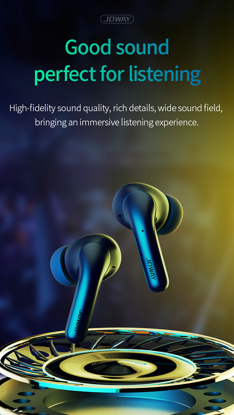 High-fidelity sound quality, rich details, wide sound field, bringing an immersive listening experience.