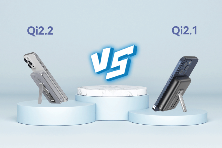 What are the technical improvements of Qi2.2 compared to Qi2.1?