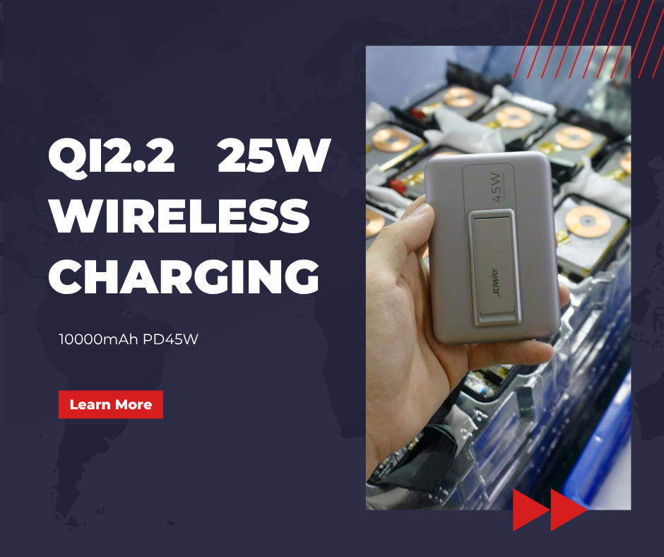 JP387 pro Qi2.2 25W wireless fast charging