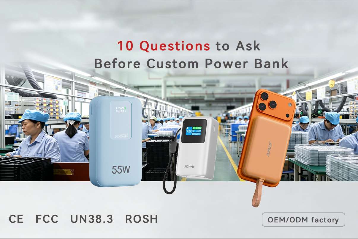 10 Questions to Ask a Power Bank Supplier Before You Order