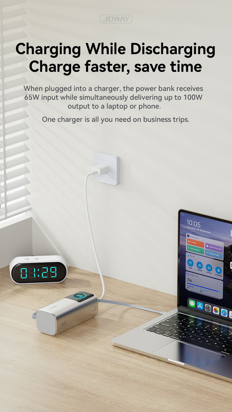 charging while discharging,charge faster,save time