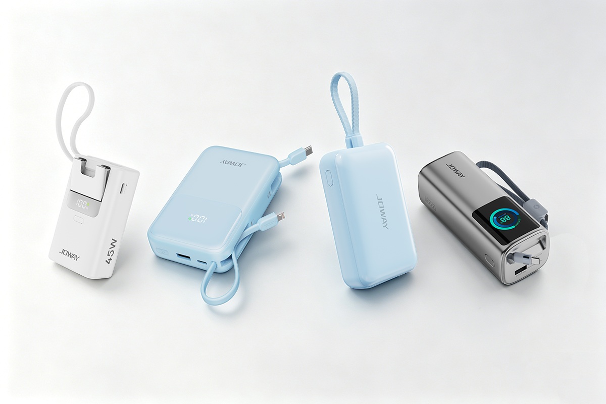 power banks with built-in cables